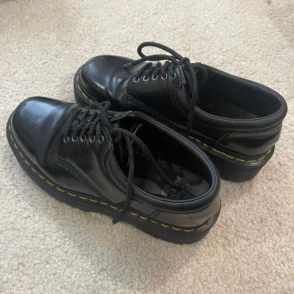 dr. marten platform 8053 leather oxfords - Picture 4 of 7